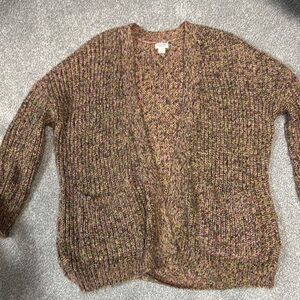Cozy Multicolor Knit Women's Sweater